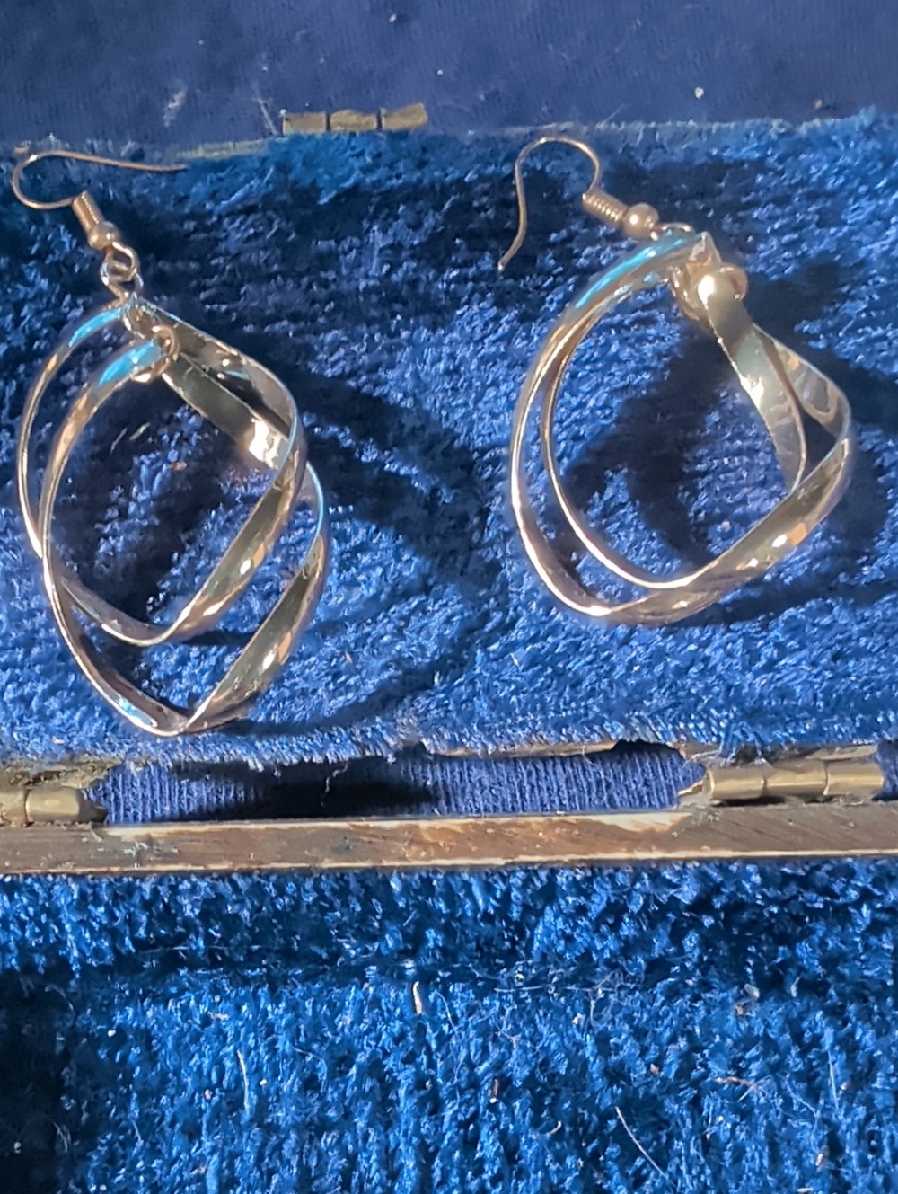 Classic Gold-Tone Twisted Hoop Earrings - Women Jewelry